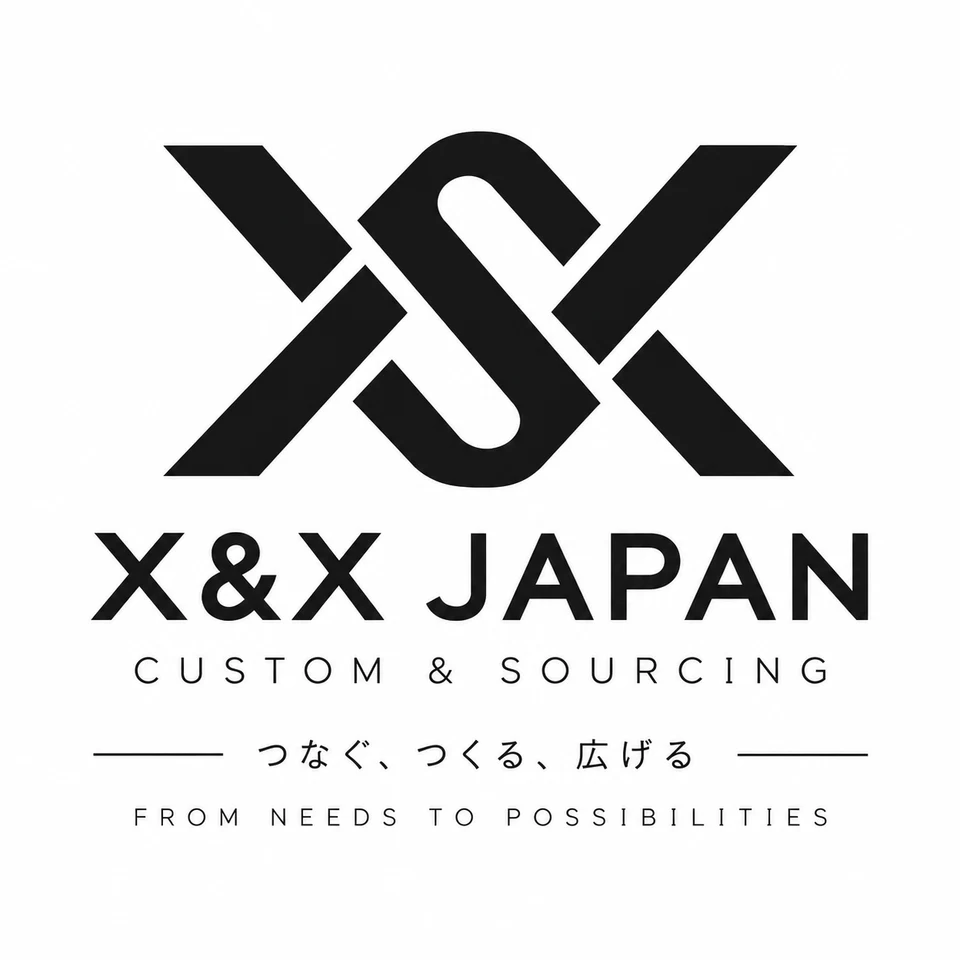 X&X JAPAN。CUSTOM & SOURCING。つなぐ、つくる、広げる。FROM NEEDS TO POSSIBILITIES。